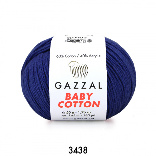 Baby Cotton Gazzal 3438 темно-синий