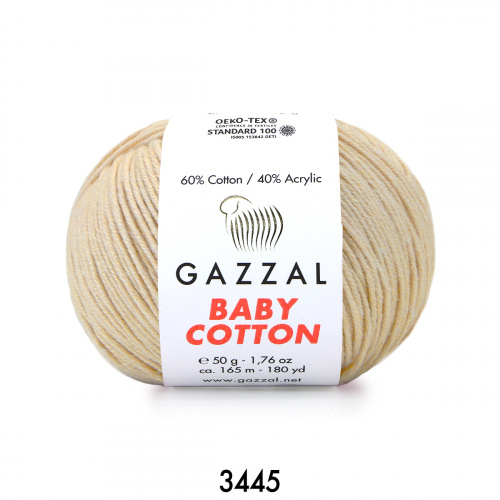 Baby Cotton Gazzal 3445 теплый беж