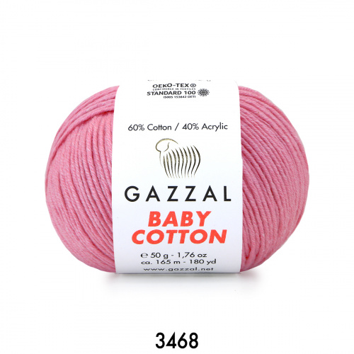 Baby Cotton Gazzal 3468 розовый