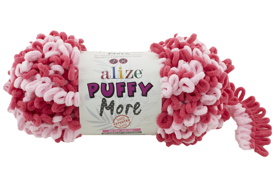 Puffy More 6274 розовый-малиновый