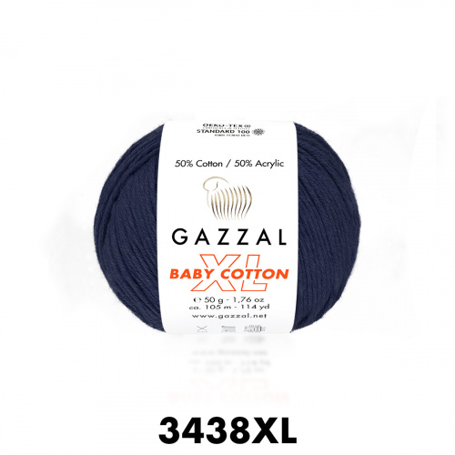 Baby Cotton XL Gazzal 3438 темно-синий