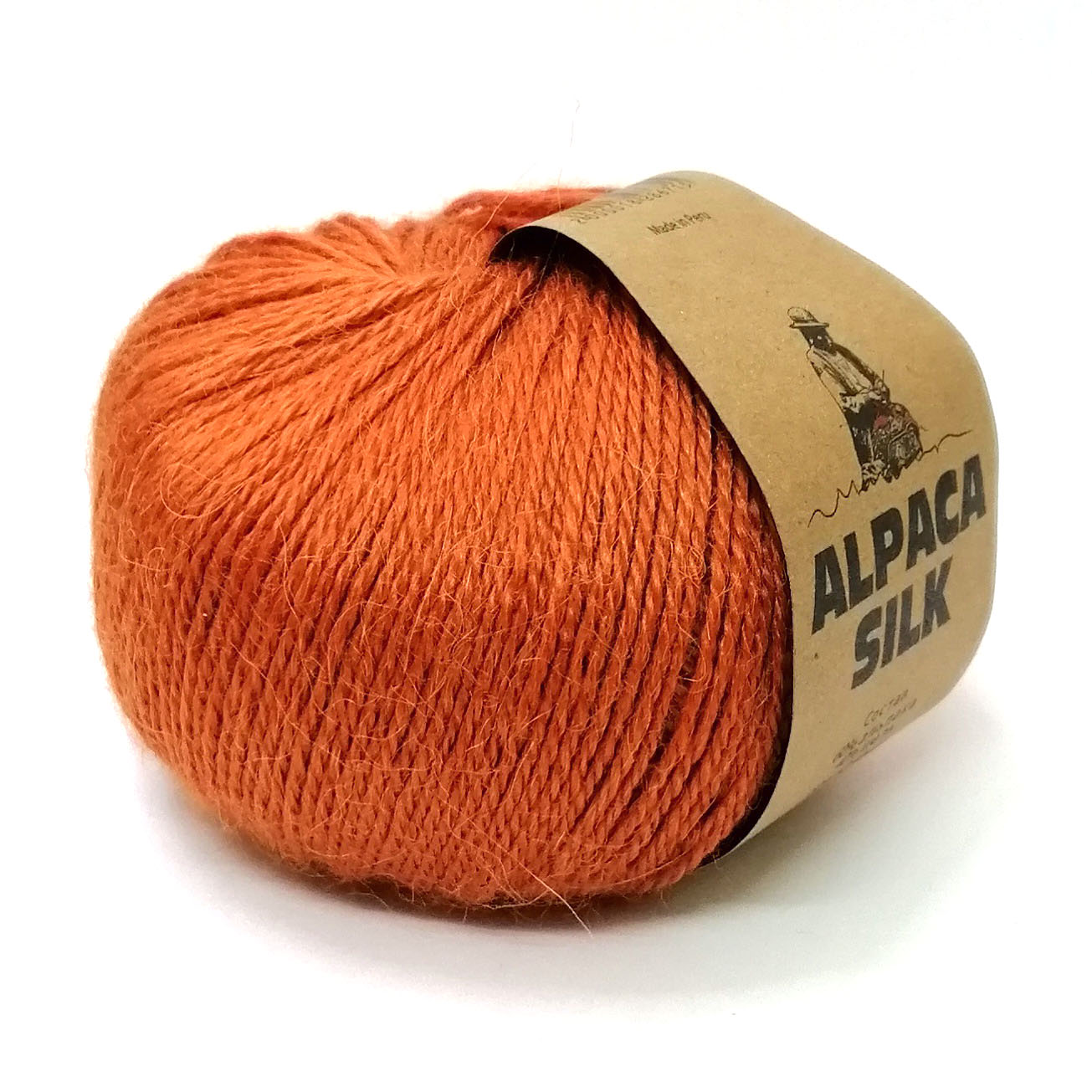 Alpaca Silk 1208 темно-оранжевый*