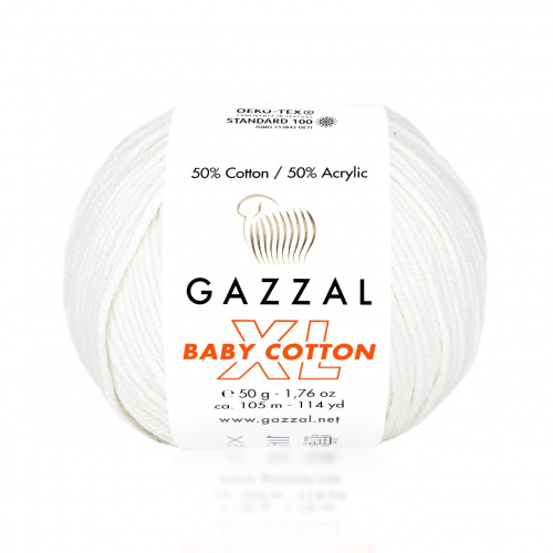 Baby Cotton XL Gazzal 3432 белоснежный