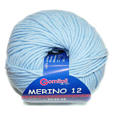 Merino 12-50г 86277 светло-голубой