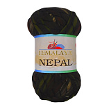 Nepal 134-09 коричнево-бежево-болотный