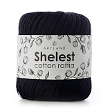 Shelest cotton raffia чёрный