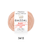 Baby Cotton 25 Gazzal 3412 светлый персик