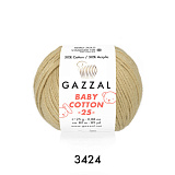 Baby Cotton 25 Gazzal 3424 бежевый