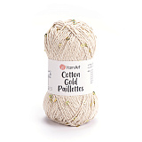 Cotton Gold Paillettes 7104 речной жемчуг