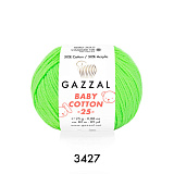 Baby Cotton 25 Gazzal 3427 яркий салат