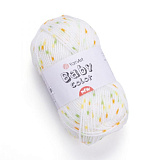 Baby Color 202 белый/зелёный/жёлтый