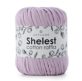 Shelest cotton raffia светлая сирень