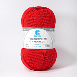 Праздничная с люрексом 046 красный