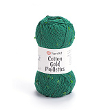 Cotton Gold Paillettes 7114 изумруд