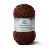 Праздничная с люрексом 127 грильяж