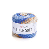 Linen Soft 7411 беж-синий
