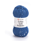 Cotton Gold Paillettes 7111 синий