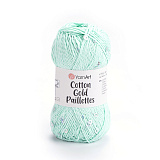 Cotton Gold Paillettes 7112 мята