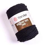 Macrame Rope 3mm 750 черный