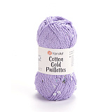 Cotton Gold Paillettes 7116 сирень