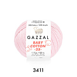Baby Cotton 25 Gazzal 3411 нежно-розовый