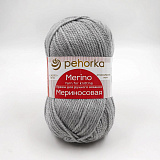 Мериносовая 386 св.серый меланж