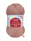 Шотландский твид 1604 карамельный меланж