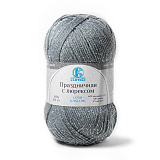 Праздничная с люрексом 169 серый