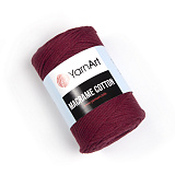 Macrame Cotton 781 бордо
