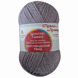 Шотландский твид 1089 сиреневый меланж