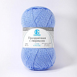 Праздничная с люрексом 015 голубой