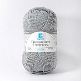 Праздничная с люрексом 168 светло-серый